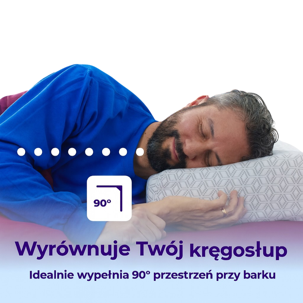 SideDream Pillow - Poduszka dla śpiochów bocznych