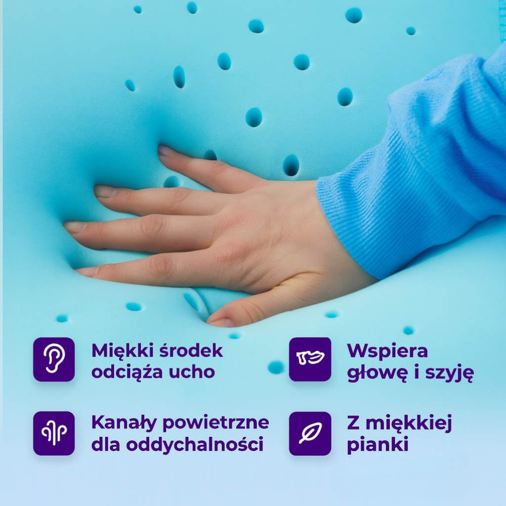SideDream Pillow - Poduszka dla śpiochów bocznych