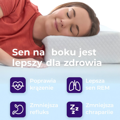 SideDream Pillow - Poduszka dla śpiochów bocznych